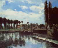 Pissarro, Camille - The Lock at Pontoise